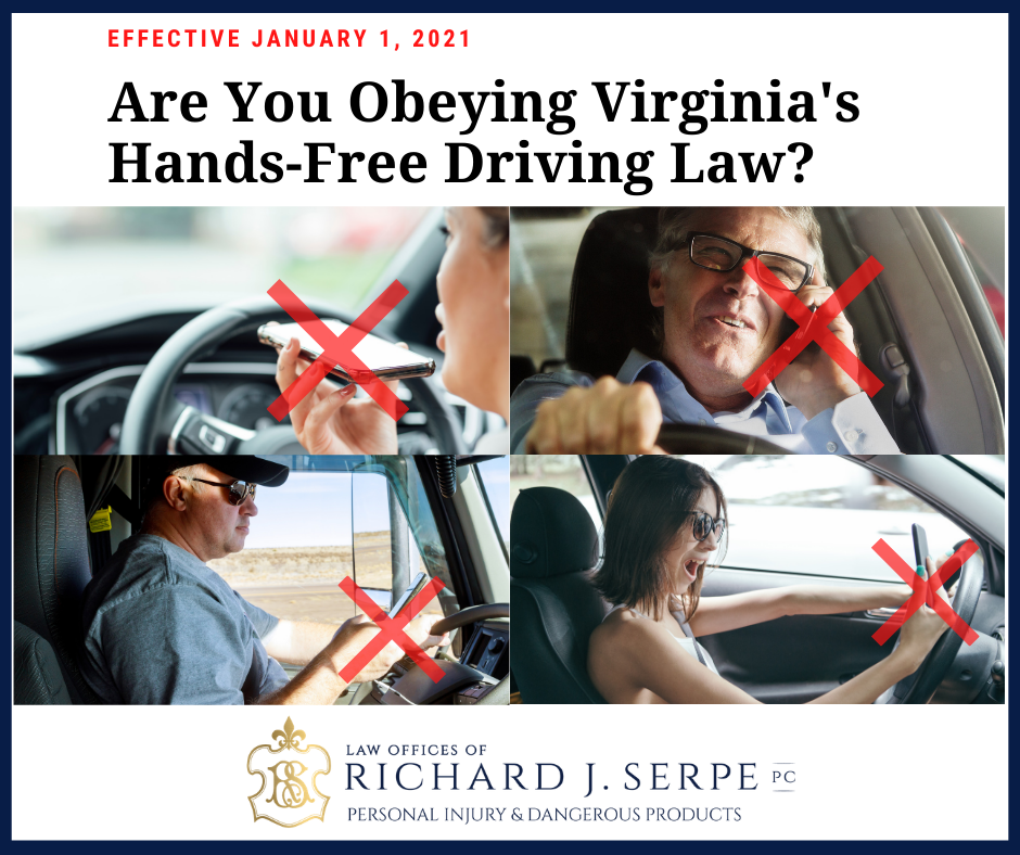 Virginia's Hands-Free Driving Law