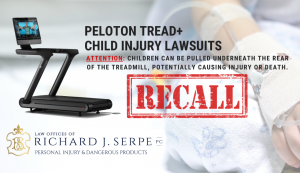 Peloton Tread+ Child Injury Lawsuits