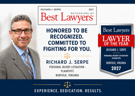 Richard Serpe Named 2027 Best Lawyers® “Lawyer of the Year” in Norfolk, VA