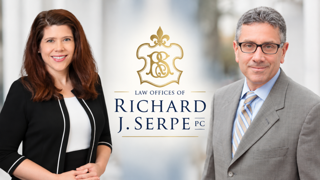 Attorneys Ashley Strandjord and Richard Serpe
